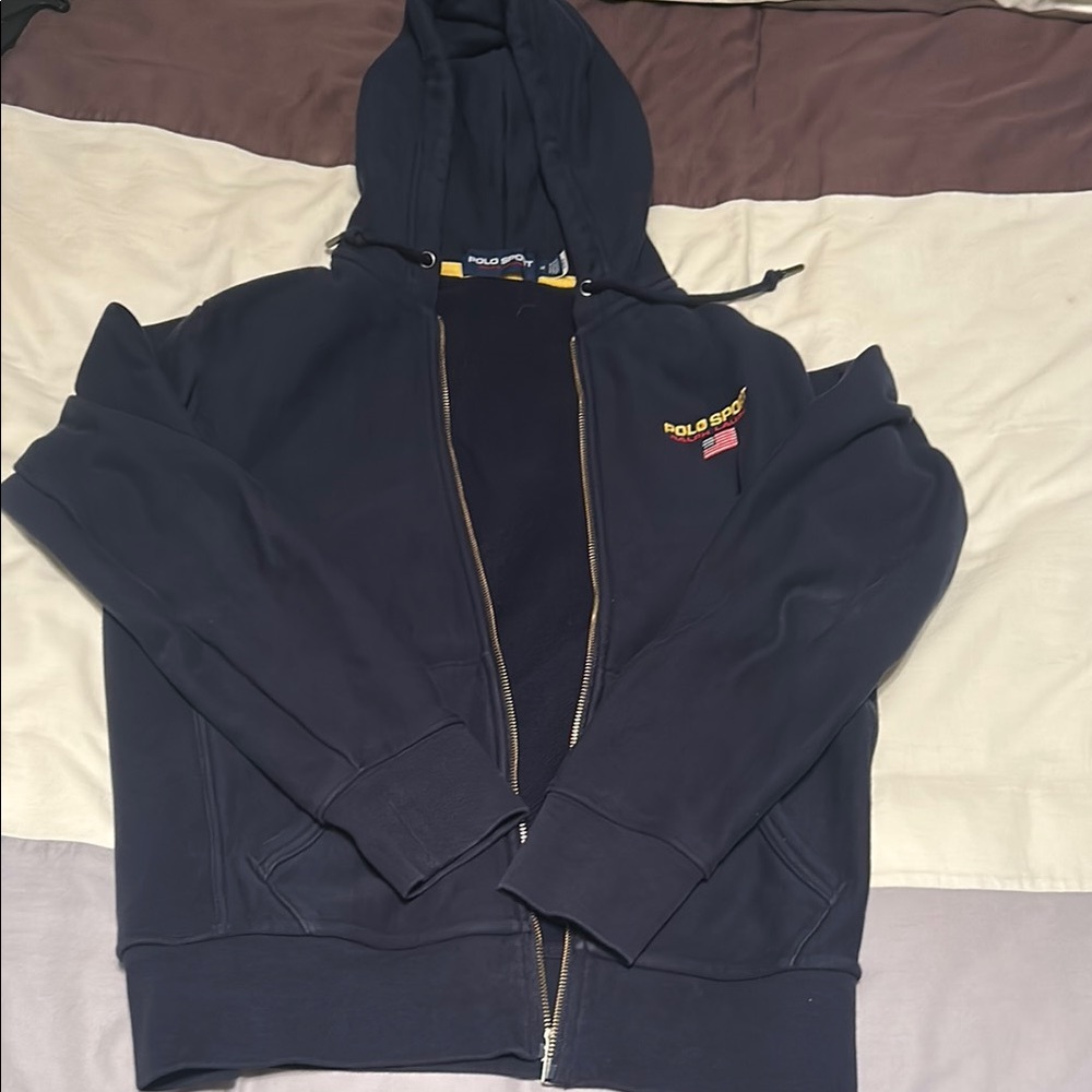 Polo Sport Navy Hoodie